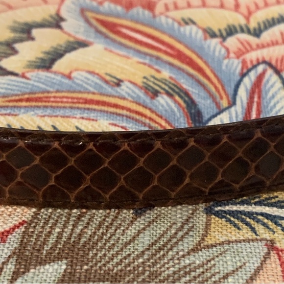 Rayman Ridless Women's Belt Genuine Snakeskin SZ Medium Color brown #5005 33” - Picture 4 of 9